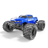 Redcat Racing Volcano 16 1/16 Scale RC Monster Truck – Electric Remote Control Car with 4WD, LED Lights, 2.4GHz Radio, 2 Rechargeable Li-Ion Batteries & Charger - Blue