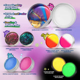 WATERELF 10Pc Putty Slime kit for Kids, Fidget Sensory Artistic Therapy Putty Toys for Boys Girls Adults, Stress Relief Non-Sticky