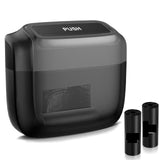 UCZAUXBVA Car Trash Can Hanging Storage Box ABS Side Door Waste Bin for Interior(Black)