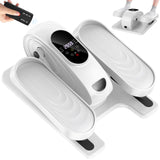 DamKee Under Desk Elliptical Exercise Machine, Electric Ellipse Leg Exerciser as Seen on TV, 15 Speeds Foot Exerciser While Sitting for Seniors
