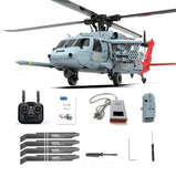 Helidirect Yu Xiang F09H Sea Hawk UH-60 Scale GPS RC Helicopter Intelligent Control System RTF - 8CH 1/47 Scale 2.4GHz Dual Brushless Remote Control Helicopter for Adults (F09H RTF Kit)