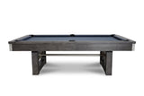 Nixon Billiards - Bryant Slate Billiard Pool Table (Grayson Grey (Metal Leg), 8 ft)