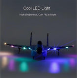 MAXBECK Remote Control Wireless Airplane Toy with Lights, Su-35 Rc Glider 2 Channel 2.4 GHZ Remote Control Planes, Outdoor Foam Rc Aircraft for Hobby Rc Airplanes