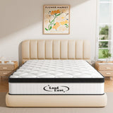 Mattress Queen Size, 14 Inch Queen Hybrid Mattress in a Box, Memory Foam with Firm Individually Wrapped Pocket Springs, Pressure Relief & Motion Isolation, CertiPUR-US Certified, 60" x 80" x 14"