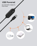 LitONES Ring Light for Laptop, Monitor, Desk, Eye-Caring Diffused LED Light
