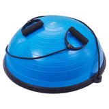 VEVOR 23-inch Half Exercise Ball Trainer, 660 lbs Capacity Balance Ball, Includes Resistance Bands and Pump, Ideal for Full Body Workouts, Yoga, and Strength Training at Home Gym, Blue