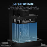 MSLA UV Photocuring with 9K LCD