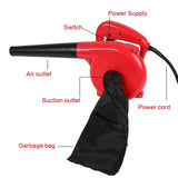 Boshen Handheld Electric Leaf Blower 110V 700W 5.5A 2 in 1 Corded Vacuum & Sweeper Lightweight Multifunctional Mini Leaf Blower
