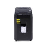 Basics 150-Sheet Autofeed Micro-Cut Paper and Credit Card Shredder, High Security Level P-4 with 8.5-Gallon Bin