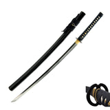 Hand Forged 1045 Carbon Steel Damascus Musashi Katana Full Tang Sword