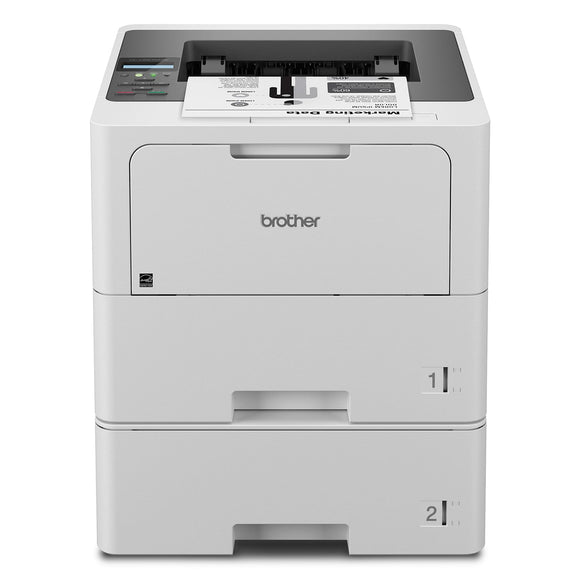 Brother HL-L6210DWT Business Monochrome Laser Printer with Dual Paper Trays, Wireless Networking, and Duplex Printing