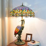 GAUUA Tiffany Table Lamp 18" Tiffany Style Large Table Lamp Dark