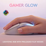 Logitech G705 Wireless Gaming Mouse, Customizable LIGHTSYNC RGB Lighting, Lightspeed Wireless