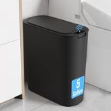 Cesun Motion Sensor Trash Can, 5 Gallon Automatic Bathroom Garbage Can with Lid