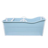 Folding Soaking Tub Freestanding Bathtub for Household Hot Bath mignonnememe