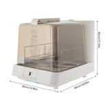 Portable Mini Dishwasher, Countertop Dishwasher, Transparent Design, with 360° Rotating Nozzle and Multiple Cleaning Modes, Automatic Dishwashing, for Apartments, Dormitories, and RVs