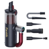 Fanttik Cruise V11 APEX Handheld Vacuum Cordless, 4-in-1 Vacuum Cleaner with 180° Rotatable Handle, 145W Brushless Motor, LED Touch Screen, 3 Suction Modes for Home Corners, Kitchen, Car, Crevices