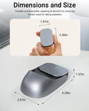 Cheerdots2 Touchpad Bluetooth Mouse with Presentation Mode, Detachable & Portable Design, Smart Software Control, Wireless Mouse for Meetings, Remote Work & Travel（Basic）