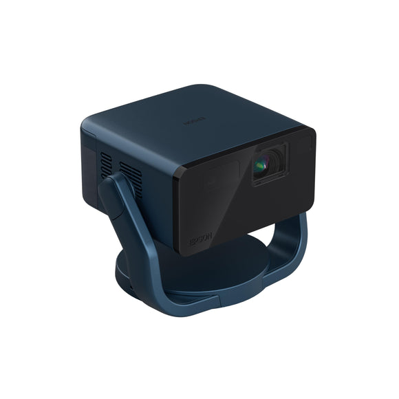 Epson EpiqVision Mini EF22 Portable Smart Laser Projector, Bright 1,000 Lumens, FHD 1080p HDR, 3-Chip 3LCD, Google TV, Netflix, Swivel Stand