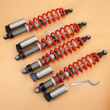 OUMURS Complete Adjustable Front & Rear Air Shock Absorber Compatible with Polaris RZR S 800 2009-2014 Adjustable Preload, Compression Damping & Rebound Speed