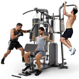 Home Gym SCM-1350 158LB Multifunctional Full Body Home Gym Equipment for Home Workout Equipment Exercise Equipment Fitness Equipment SincMill