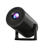 [Built-in Apps & 2025 Upgraded] Mini Projector with Wi-Fi 6 & Bluetooth 5.4, 1080P 4K Support Full HD, Auto Keystone 360° Portable Home Cinema Smart Projector for iOS/Android X1
