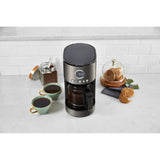 Cuisinart Stainless Steel 12-Cup Coffee Machine, Black Stainless Steel DCC-1220BKS
