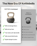 YOTTOY Soft Kettlebells, 10 lb kettlebell with Anti-Slip Base & Impact-Resistant Design - Perfect for Strength Training Kettlebells
