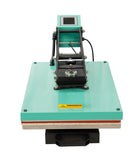 Montary 16x24 Commercial Grade Semi-Automatic 1800W High Pressure Multifunction Heat Press Machine: Boasting a Slide Out Lower Platen, Fast Heating & Infrared Positioning,Green