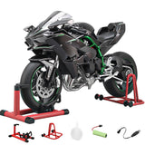 1/6 Scale Alloy Dynamic Motorcycle Model with Ignition System and Smoke Spray, Die-cast Motorcycle Gift for Adult Collectors & Enthusiasts