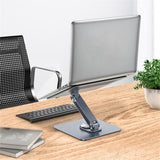 DTTLYQF Folding Reading Drawing Stand Aluminum Alloy Lift Laptop Cooling Tablet Swivel
