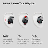 True Wireless Noise Cancelling Earbuds - Apple H1 Headphone Chip, Compatible with Apple & Android, Stone Purple Beats