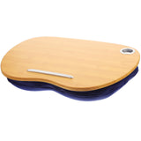Laptop Lap Desk with Cushion Base, Handle and Non Slip Bar for Bed