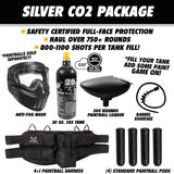 Maddog Tippmann 98 Custom Basic Silver CO2 Paintball Gun Marker Starter Package - Black