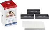 Canon Selphy CP1500 Photo Printer Bundle (Black) with KP-108 Paper (108 Sheets) 3 Color Ink Cartridges & Tudak Cleaning Cloth
