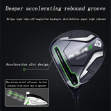 12 Piece Golf Set-Left Handed, Men's Complete Golf Club Package Sets, Professional Golf Club Graphite Carbon Steel Shaft with Wheels Bag