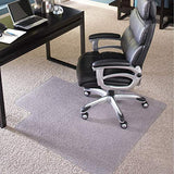 lip Premium Thickness Chair Mats | Superior 1/5 Inch Thickness Specifically Designed For Thick Carpet | Easy Chair Roll