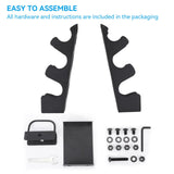 Weight Rack for Dumbbell, EXBTOKA 3 Tier Compact A-Frame Dumbbell Rack Stand Only, Dumbbell Rack, 4-12 LBS (Dumbbells not included)