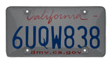 2 Unbreakable License Plate Bubble Covers 4 Holes Universal Fitment Choose Your Shield Color (T-Black)