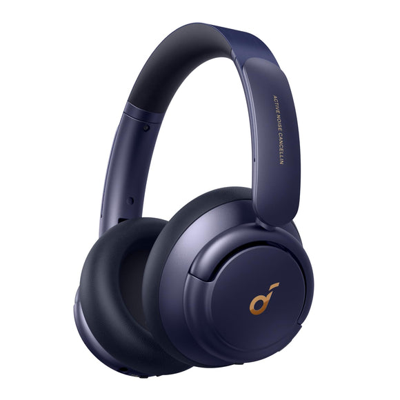 Active Noise Cancelling Headphones with Multiple Modes, Hi-Res Sound, Custom EQ via App, 50H Playtime Soundcore