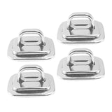 4Pcs Computer Lock Fixed Base Universal Laptop Security Anchor Plate Anti Theft Cable Lock for Notebook Tablet Projector in