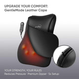 pryfey Back Massager, Rolling Up and Down Back Massager with Heat, Back Massage 4D Kneading for Pain Relief Deep Tissue, Ultrathin Shoulder Massager Mother's Day Gift for Women Men Parents