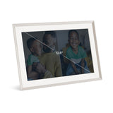 Aura HD Digital Picture Frame | Carver: The Best Frame for Gifting (White Mat, 10")