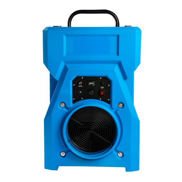 Air Purifier Negative Air Scrubber - Powerful 1HP Motor, True HEPA Filter, 2-Speed, Handle and wheels MOUNTO