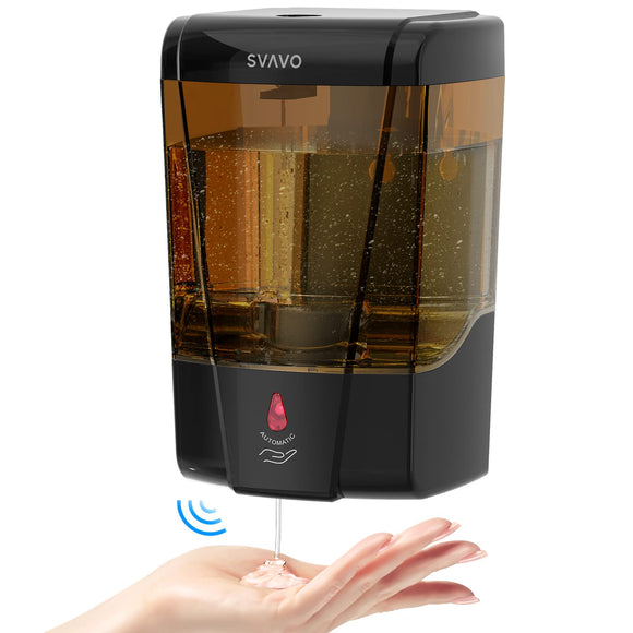 Automatic Soap Dispenser Hand Sanitizer Dispenser Wall Mount 600ml/21fl.oz SVAVO