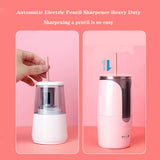 Electric Pencil Sharpener,Full Automatic Rechargeable for Student Stationery