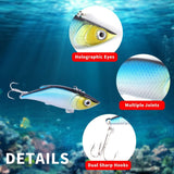 Pezlun Fishing Lures Freshwater Bait Tackle kit.Tackle Box Including Fishing Tools,crankbaits topwater Lures,Soft Lures,Jigs,Spoons and More Fishing Gear Set.Suitable for Bass Trout Salmon.(A245PCS) Pezlun