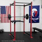 Titan Fitness T-3 Series Y-Dip Bar, Rack Mounted Dip Attachment, 500 LB Capacity, Fits 2 x 3 Tubular Steel Titan Fitness