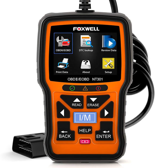 FOXWELL NT301 OBD2 Scanner Live Data Professional Mechanic FOXWELL