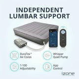 IZONE Smart Mattress, Dual-Sided Adjustable, Plush to Firm, Personalized Lumbar Support for Couples, Compatible with Adjustable Bases, 100-Night Trial (14-Inch, King (U.S. Standard))